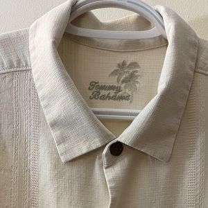 Tommy Bahama silk shirt.